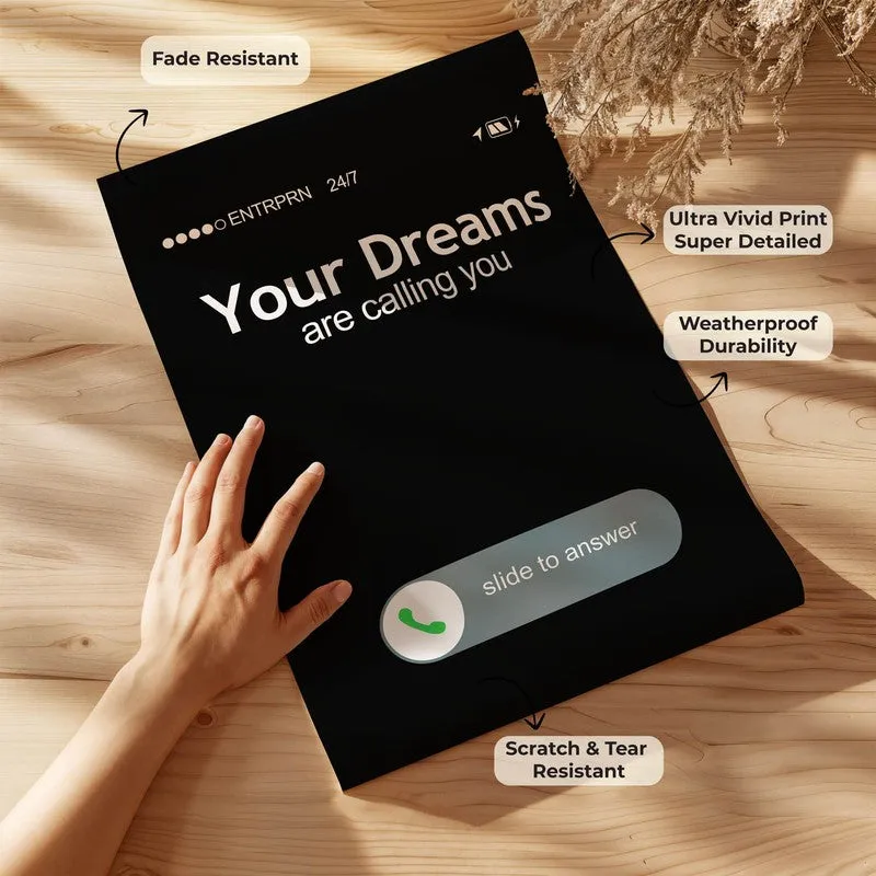 Dream Call Wall Poster media 9