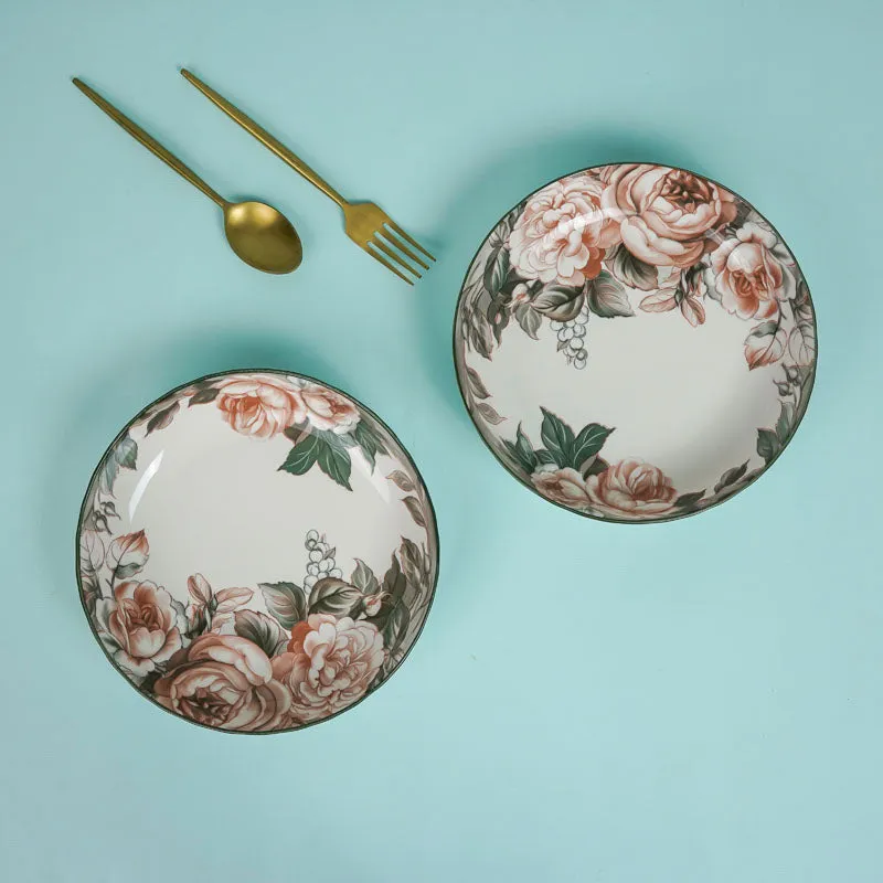 Maduva Floral Quarter Plate - Set Of Two media 3