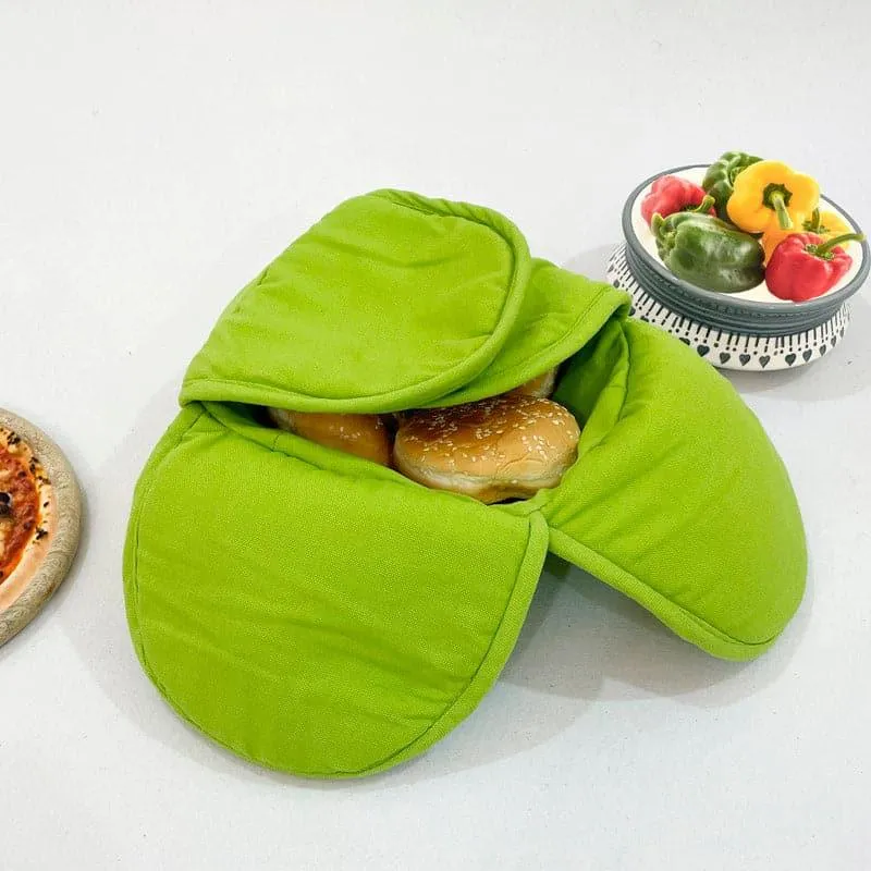 Swayam Verga Bread Basket - Green media 1
