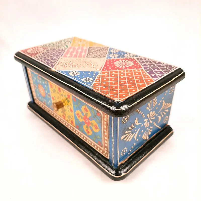 Imperial Mango Wooden Tile Accent Jewel Box media 7