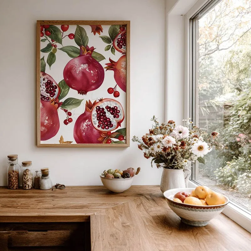 PomegranateFarm Archival Canvas Wall Art - Brown media 7