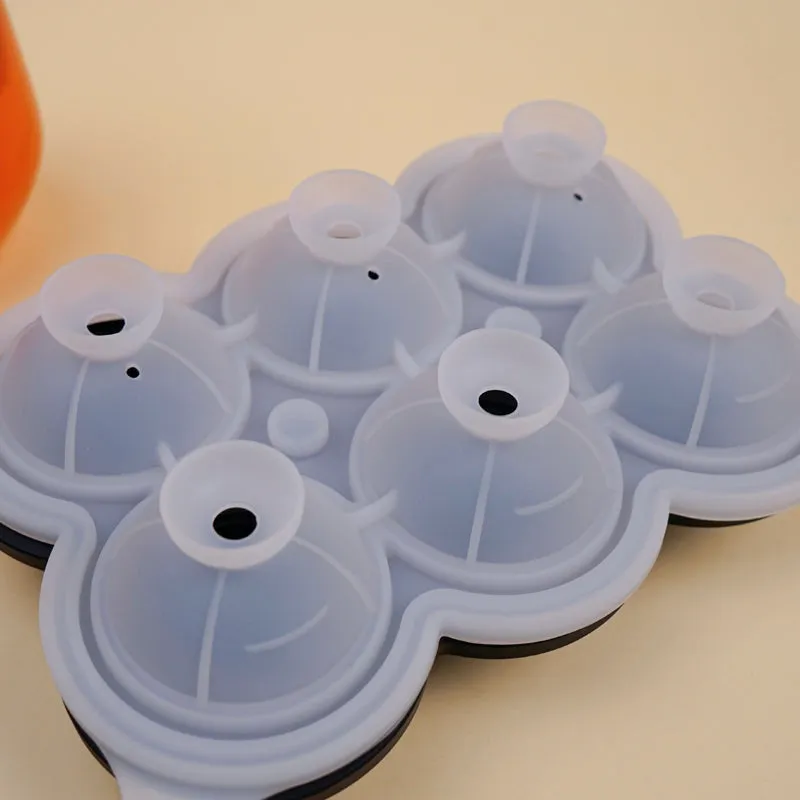 Frost Silicone 4-Cube Ice Mould - Black media 4