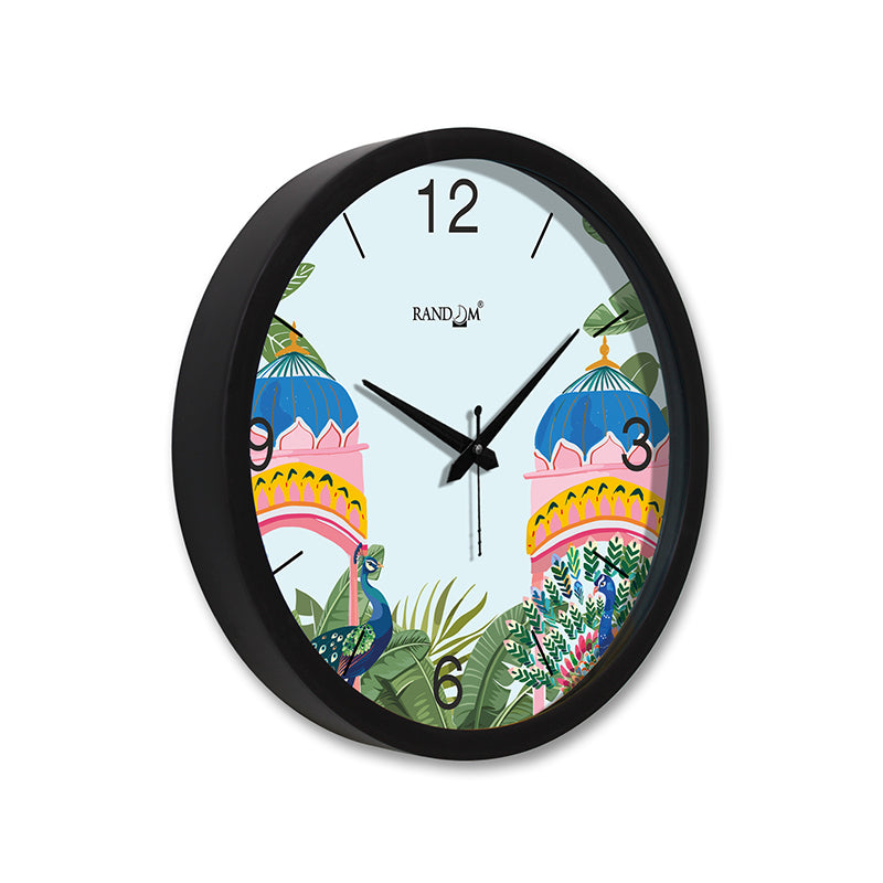 Kanishka Peacock Analog Wall Clock media 4