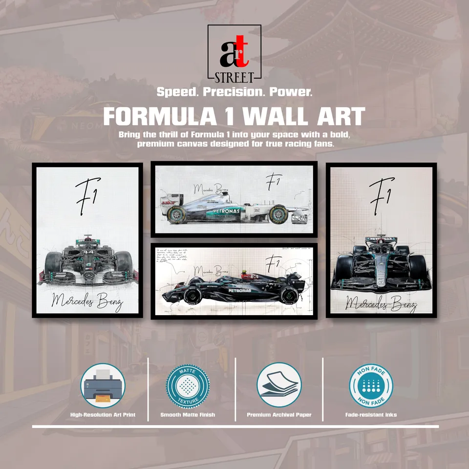 Motorsport Elite Wall Art - Set Of Four media 4