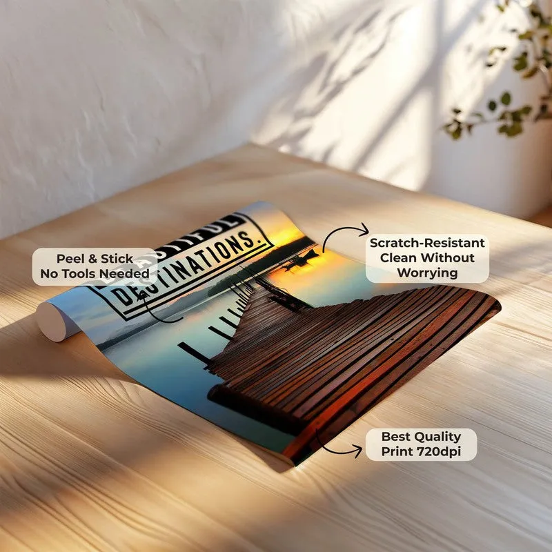Serene Journey Wall Poster media 7