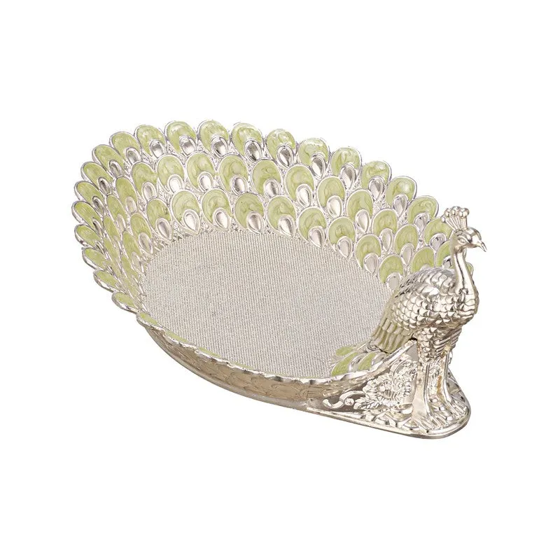 Peacock Jewel Accent Bowl media 4