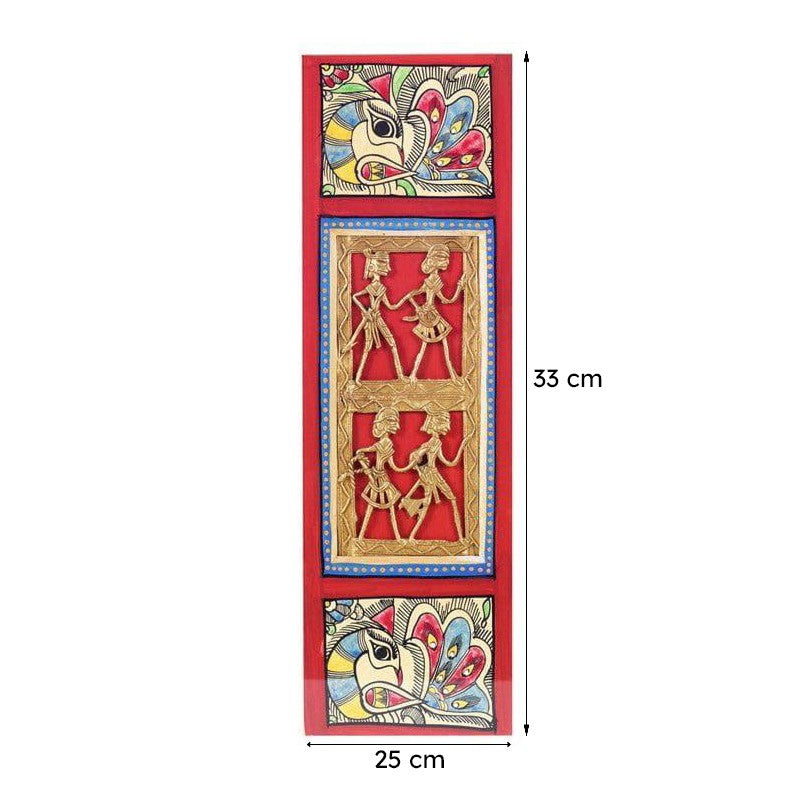 Miren Dhokra Brass Wall Art media 6