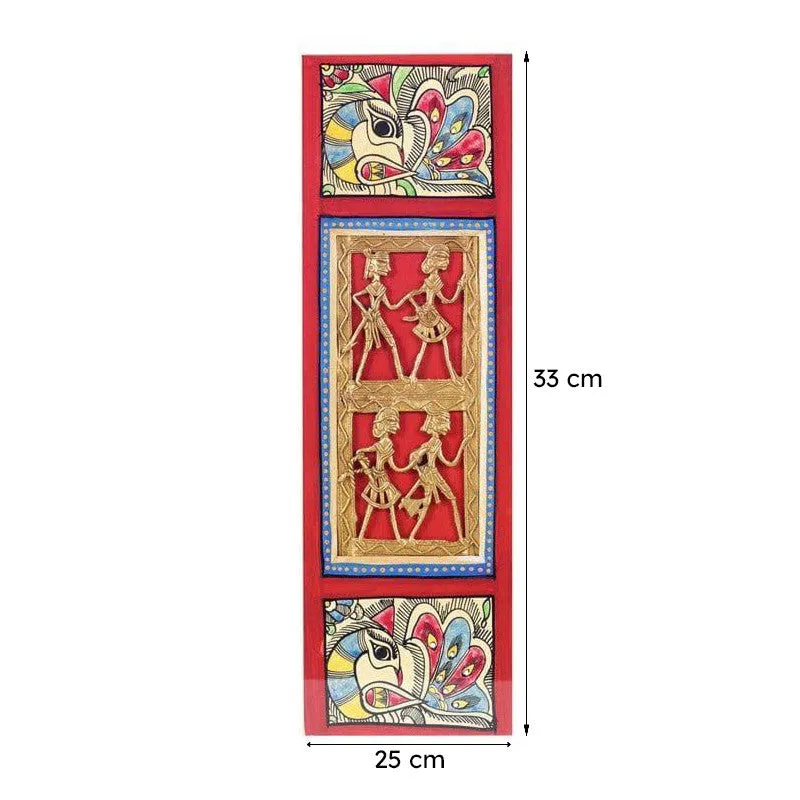 Miren Dhokra Brass Wall Art media 6