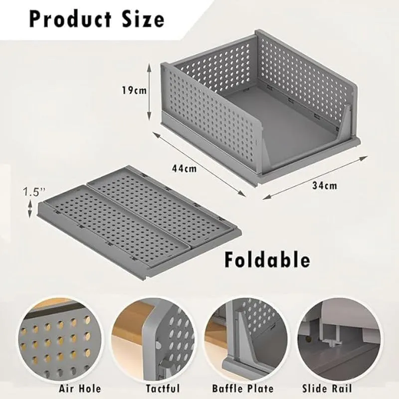 Closette Five Tier Cloth Organiser - Set of Five media 8