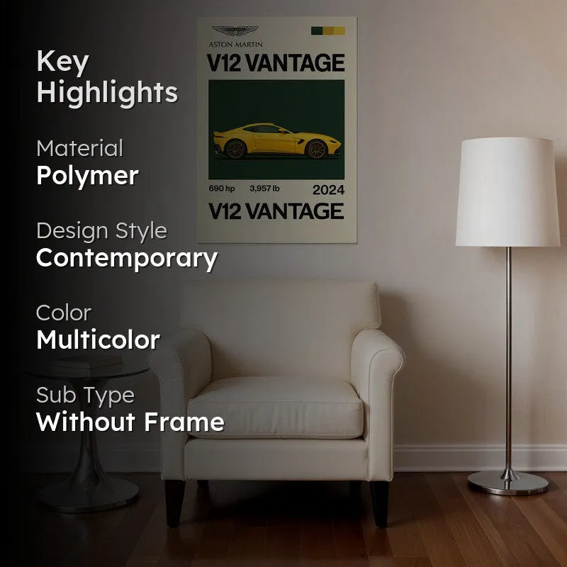 Aston Martin V12 Wall Poster media 2