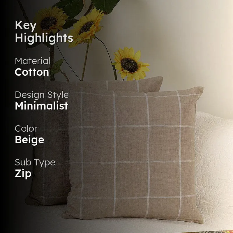 Hebe Cotton Cushion Cover - Set Of Two media 2