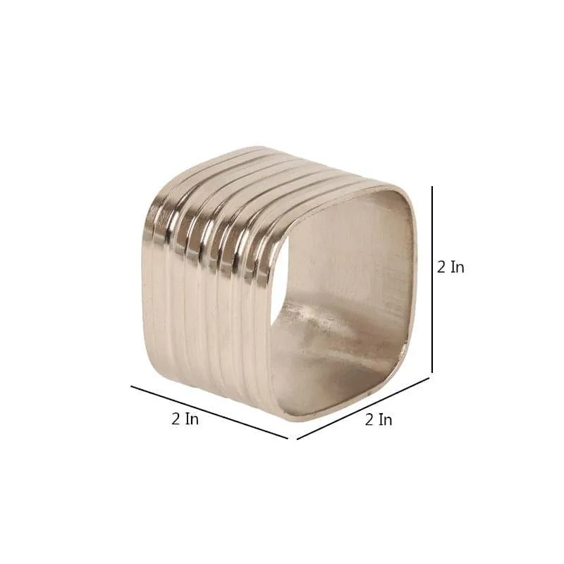 Gojora Napkin Ring - Set Of Six media 4