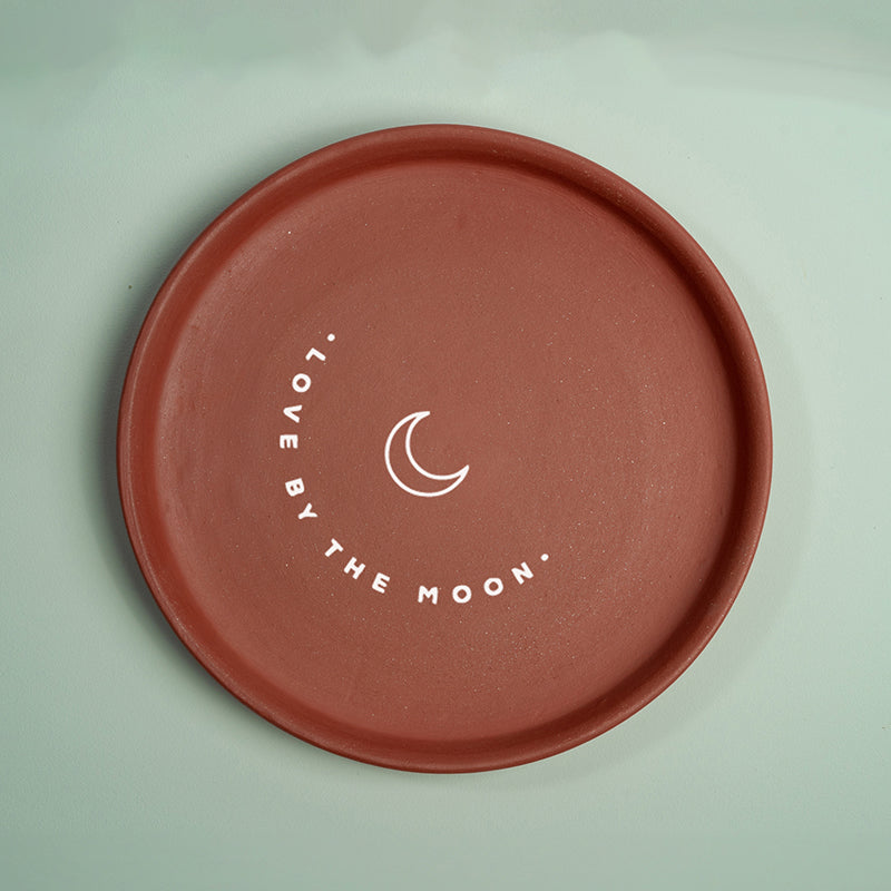Sun & Moon Terracotta Wall Plate - Set Of Two media 4