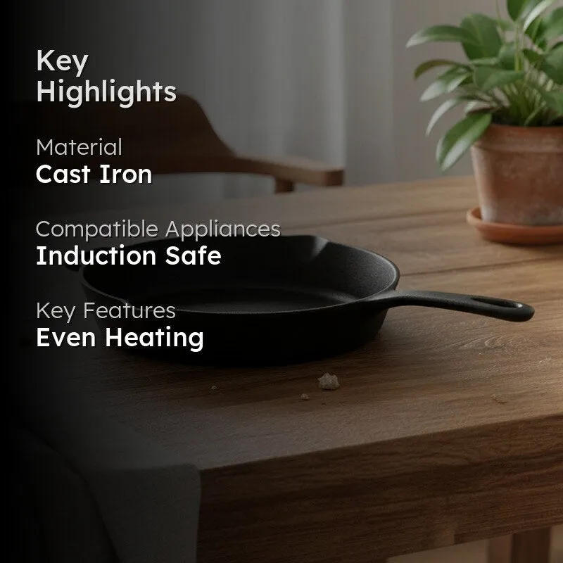 Meyer Cast Iron Frying Pan - 2100 mL/11.6 Inches media 2