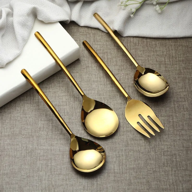 Ava Luxe Serving Set - Four Piece Set media 3