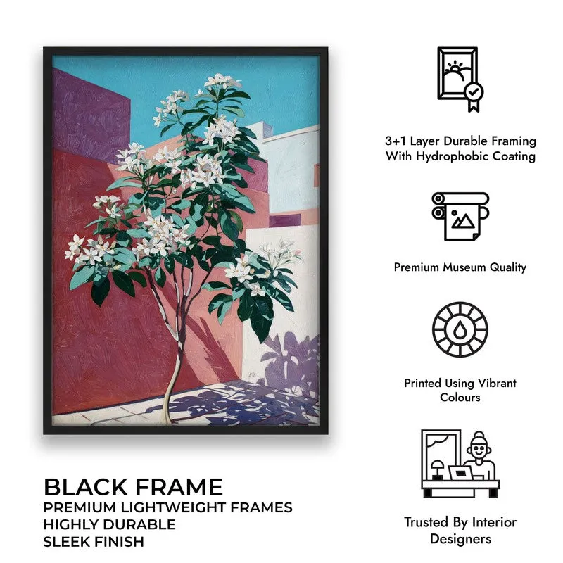 Leafora Canvas Wall Painting With Black Frame media 7