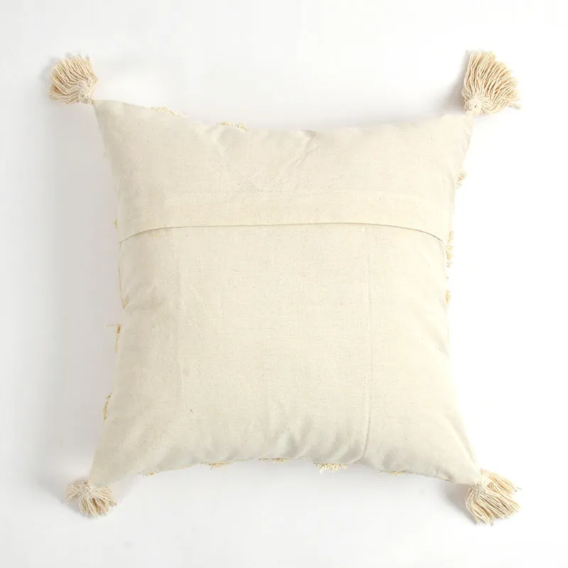 Kester Tufted Cushion Cover (White) - Set Of Two media 5