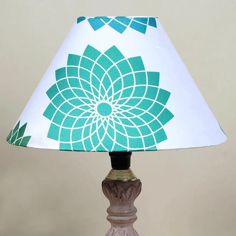 Akari Sabi Printed Mango Wood Table Lamp media 3