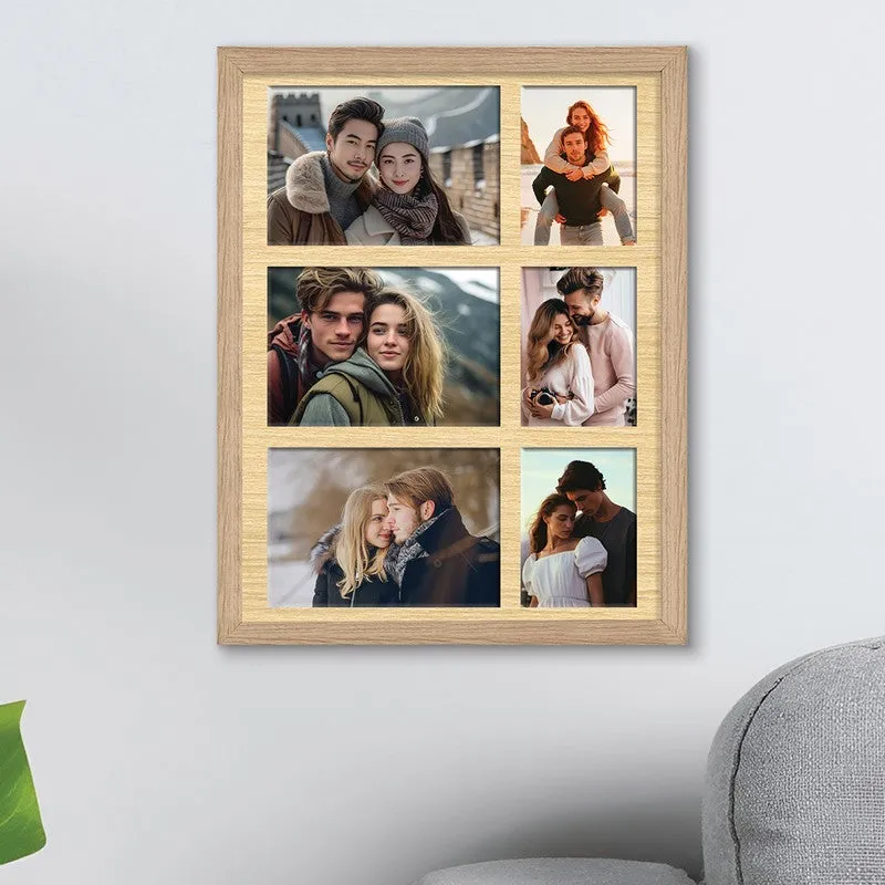 Timera Collage Photo Frame - Beige media 3