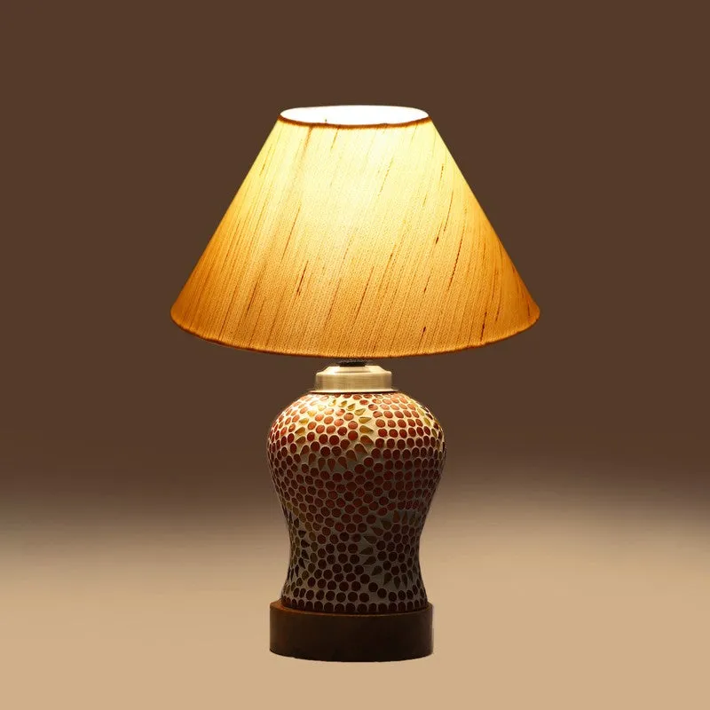 Elevira Wooden Table Lamp - Multicolor media 7
