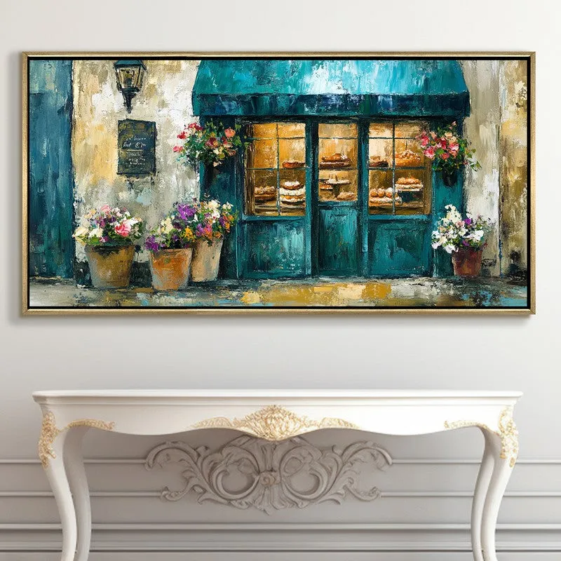 Bloomshop Canvas Wall Painting With Frame media 5