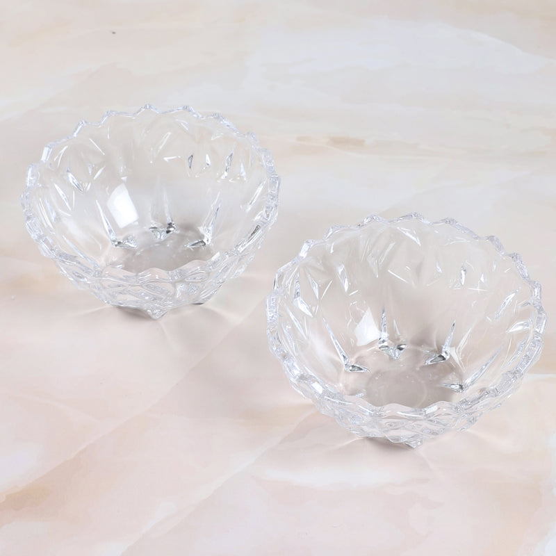 Drystan Glass Dessert Bowl (200 ML) - Set Of Two media 6
