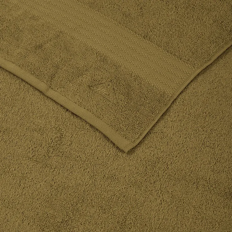 Monte Carlo Dry Nest Pure Cotton Bath Towel - Olive Green media 7