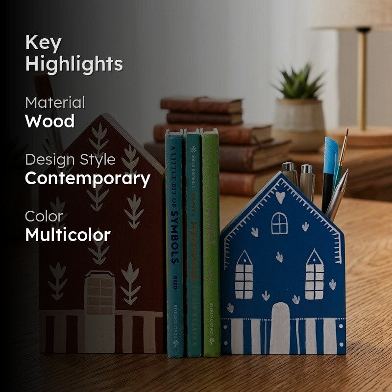 ScriptHold Decorative Book End - Set of Two media 2
