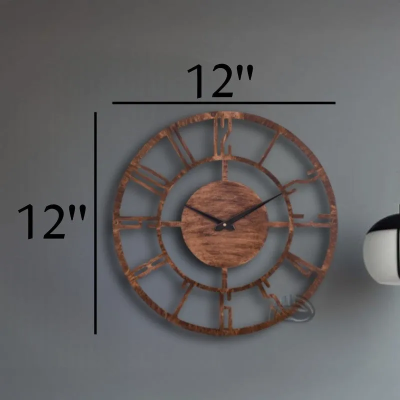 Motion Silent Wall Clock - Bronze media 9