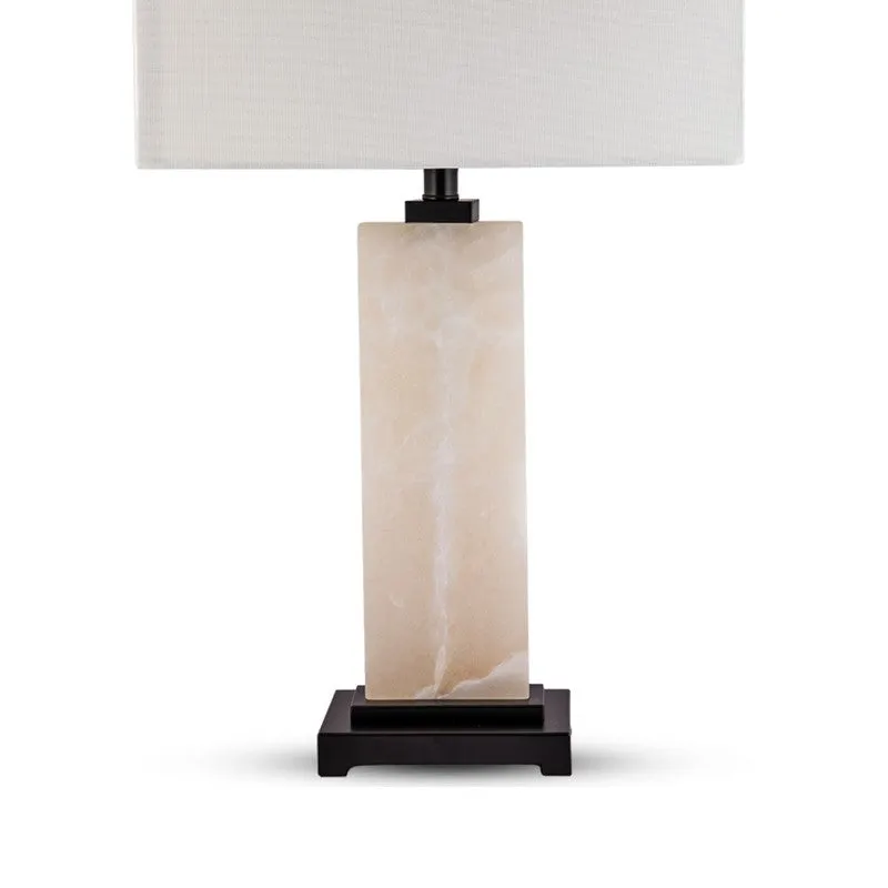 AarviDecor Yorkton Accent Fabric Table Lamp - White media 6