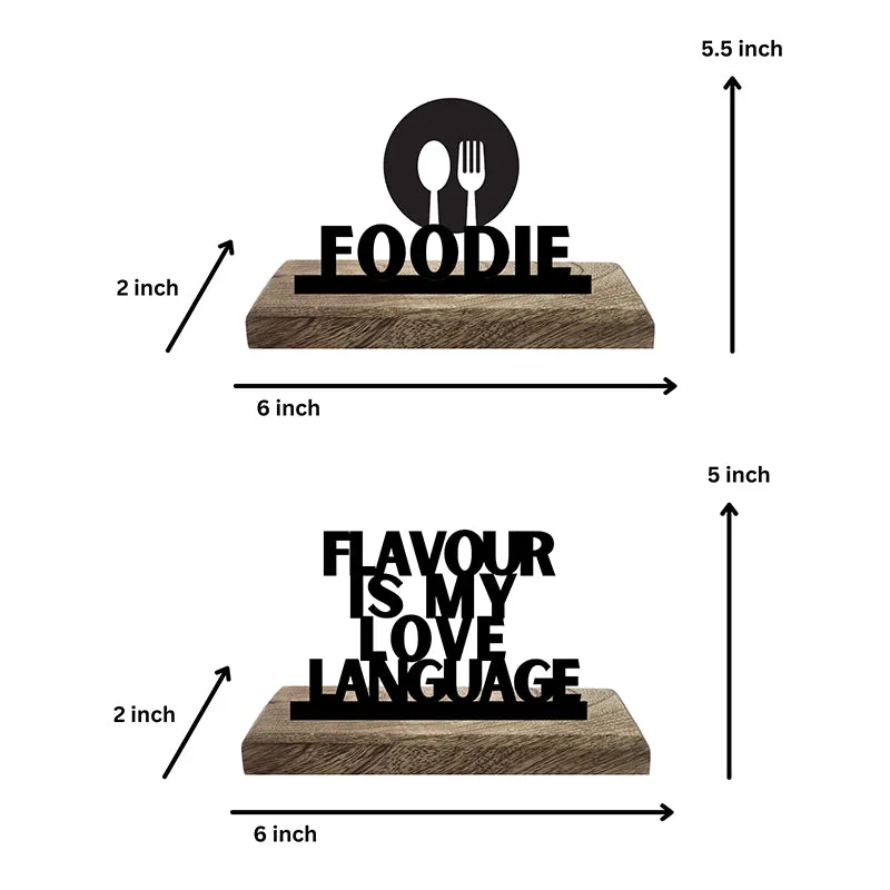 Flavour & Foodie Showpiece - Set Of Two media 5