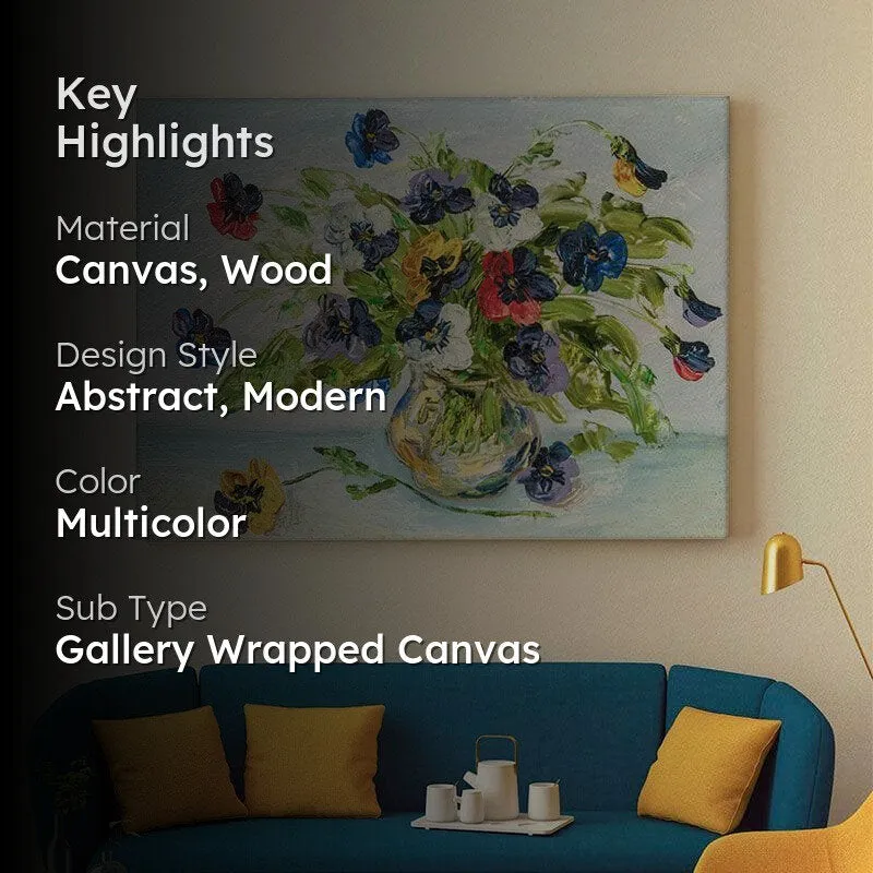 Picture Oil Paints Canvas Wall Painting - Gallery Wrap media 2