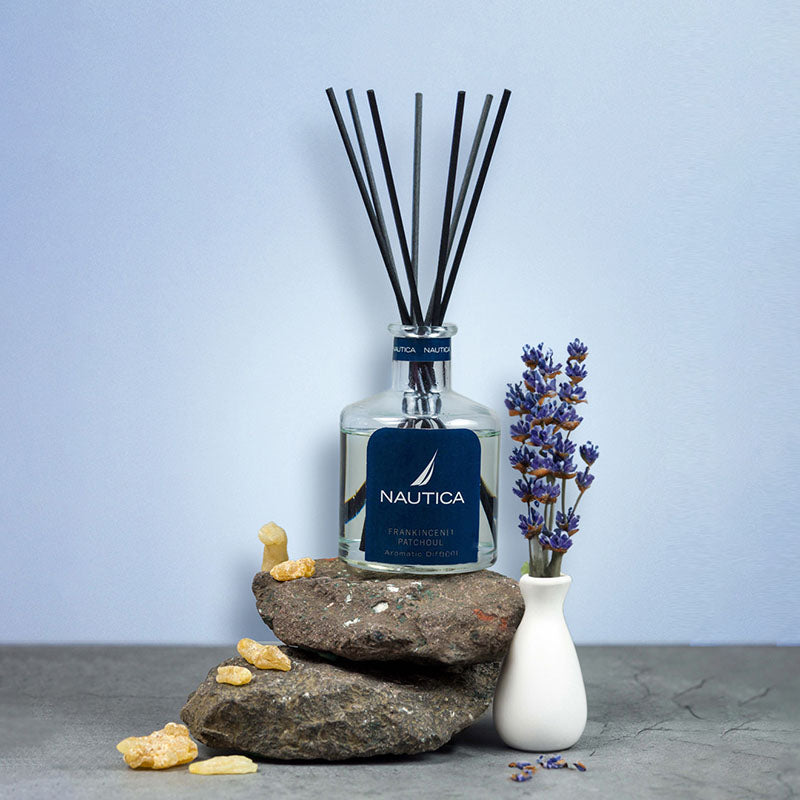 Nautica Tranquil Glow Reed Diffuser - Frankincense & Patchouli