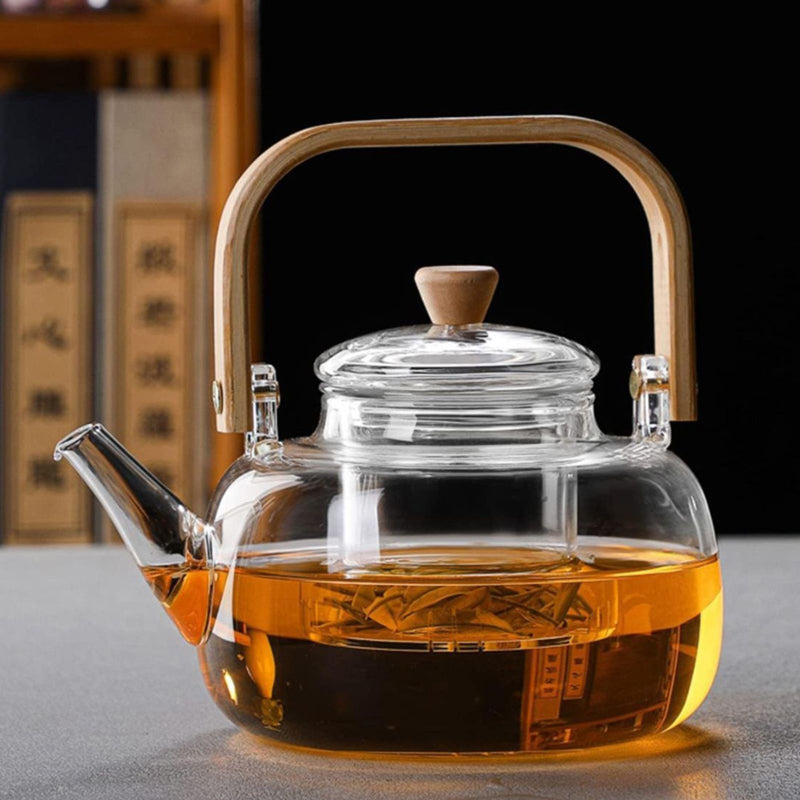 Thermica Borosilicate Glass Tea Pot with Infuser - 950 mL media 3