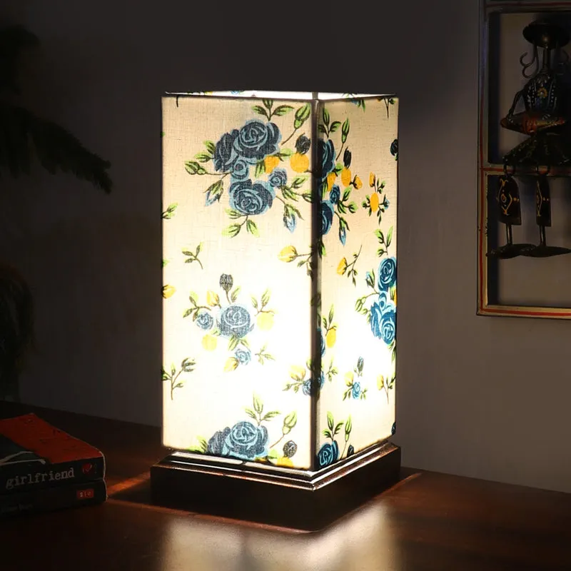 Ornexa Edge Cotton Table Lamp - Multicolor media 1