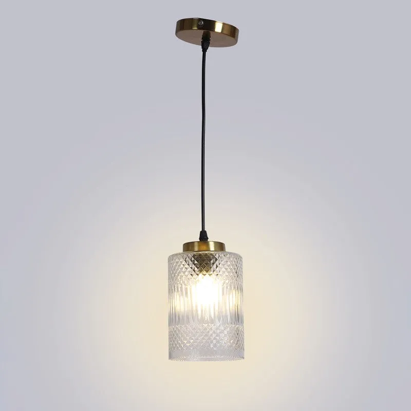 Elvion Pendant Glass Ceiling Lamp media 6