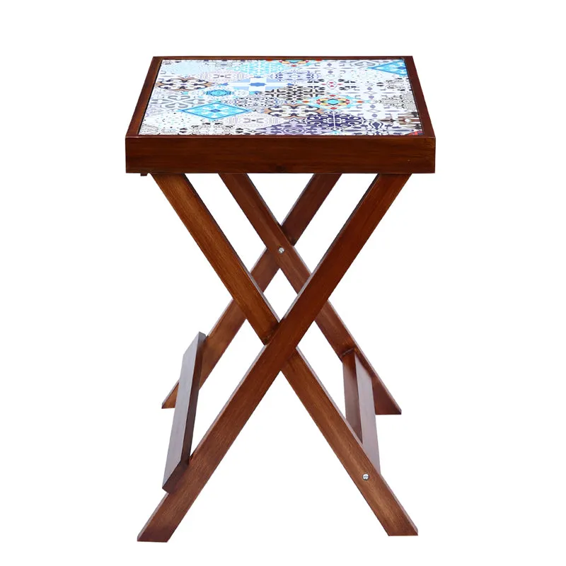 Tile Tale Folding Side Table media 6