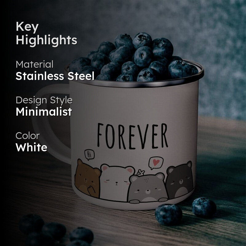 Forever Stainless Steel Coffee Mug (330 mL) media 2