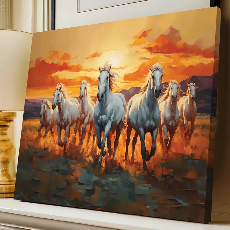 Sunset Gallops Wall Art media 4