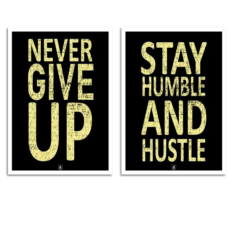 Humble & Hustle Wall Art - Set Of Two media 5
