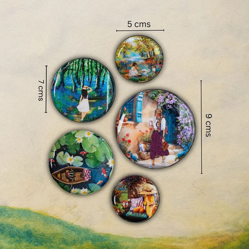 Into The Woods Iron Fridge Magnet - Set Of Five media 4