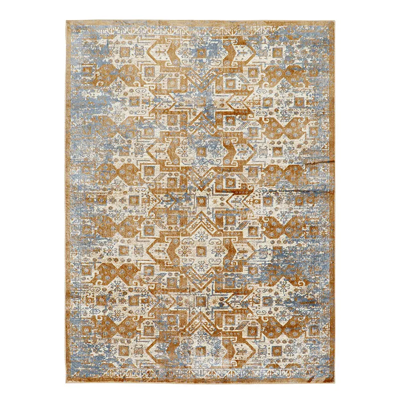 Sterlin Non-Anti Skid Carpet - Beige & Light Brown media 1