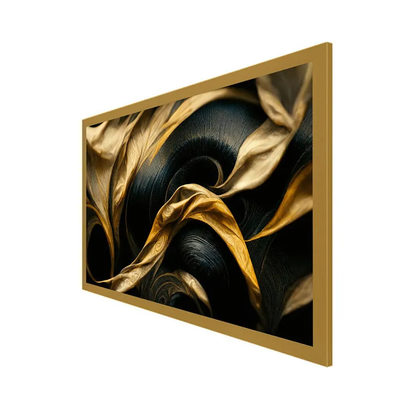 Glazy Glitter Canvas Wall Painting media 4