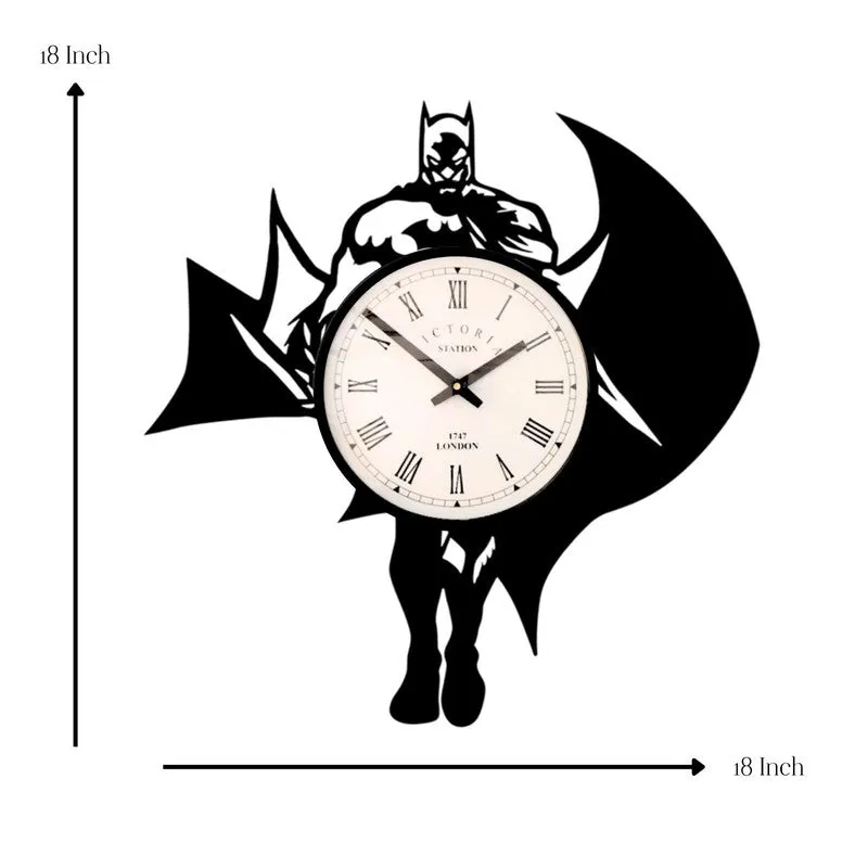Darkcrest Steel Analog Wall Clock - Black media 7