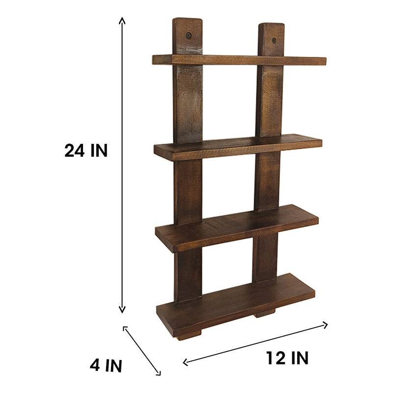 Willow Wooden Wall Shelf media 7