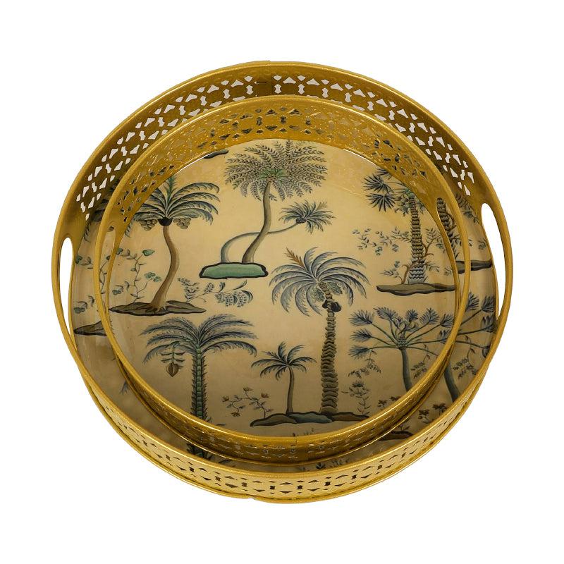 Tropicano Ethnic Serving Tray - Set Of Two media 4