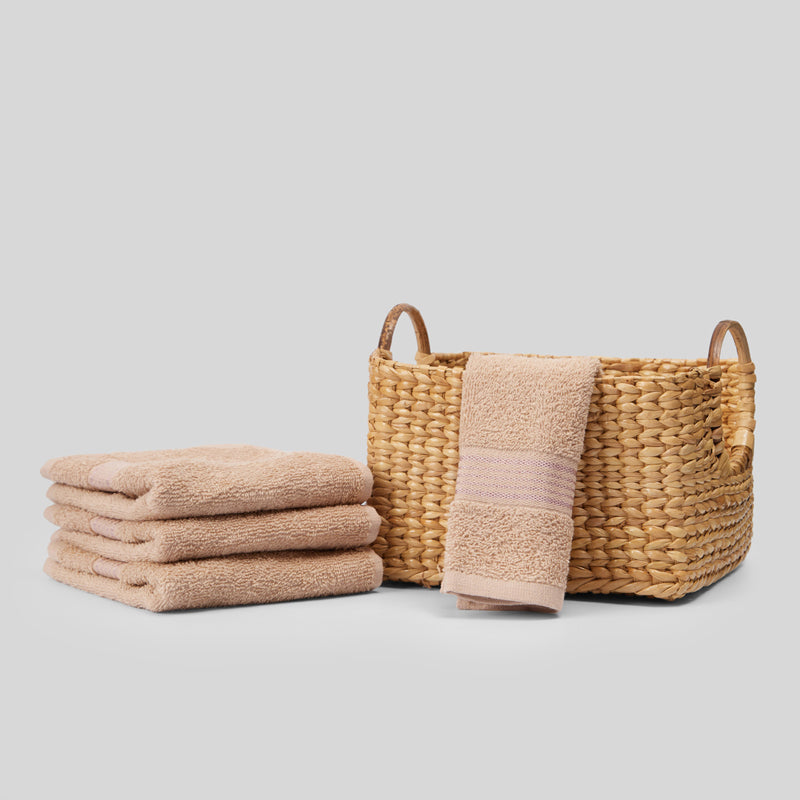 Bodil Face Towel (Taupe) - Set Of Four media 3