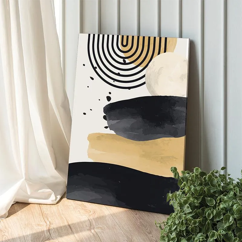 Mistara Abstract Canvas Wall Painting media 2