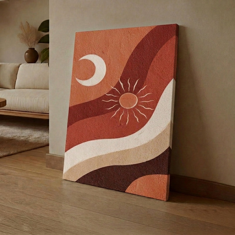 Celestial Aura Canvas Wall Art