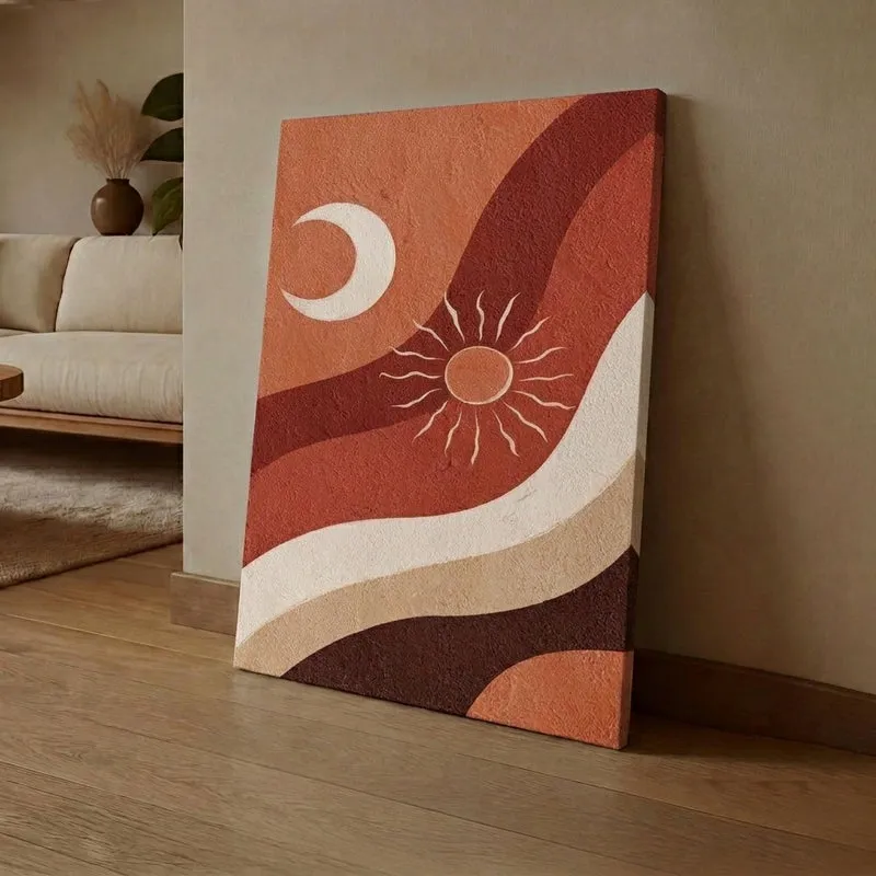 Celestial Aura Canvas Wall Art media 1
